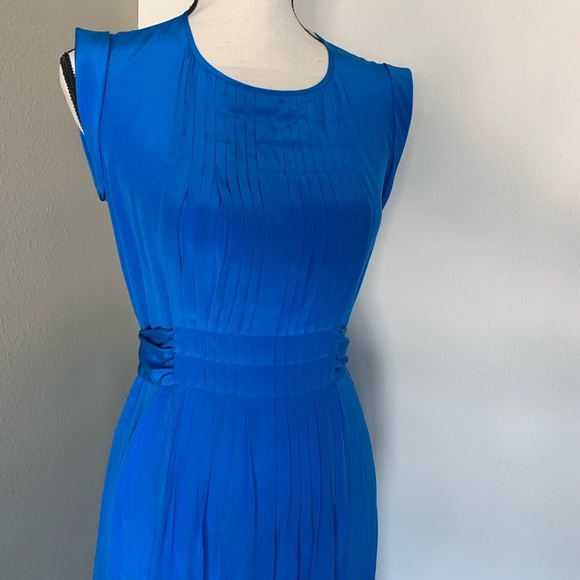 J. Crew Silk midi dress with tie - Picture 3 of 8